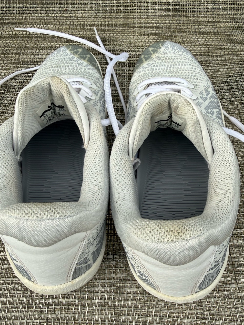 Nike Mamba Rage Pure Platinum Men’s Kobe Bryant White 908972-100 Size 9.5 - Picture 13 of 16